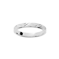 Pixies-Bague Anneau Double traits Femme Argent