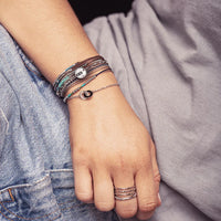 Zag Bijoux Bague Trias Acier Doré_PIXIES BIJOUX