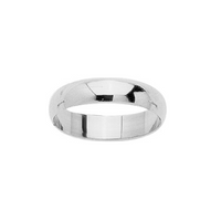 Pixies-Bague Alliance Demi-Jonc Mixte Argent