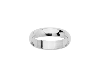 Pixies-Bague Alliance Demi-Jonc Mixte Argent