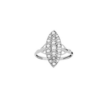 Pixies-Bague Marquise Femme Argent