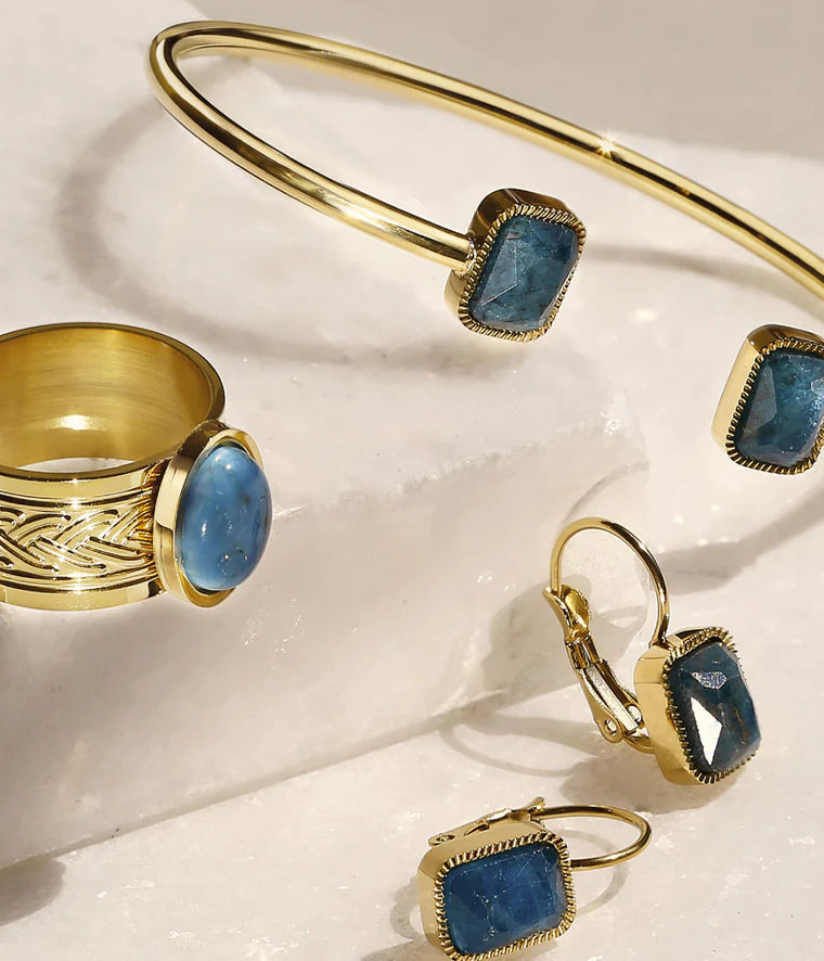 Zag Bijoux Boucles d'Oreilles Véra Labradorite_Pixies