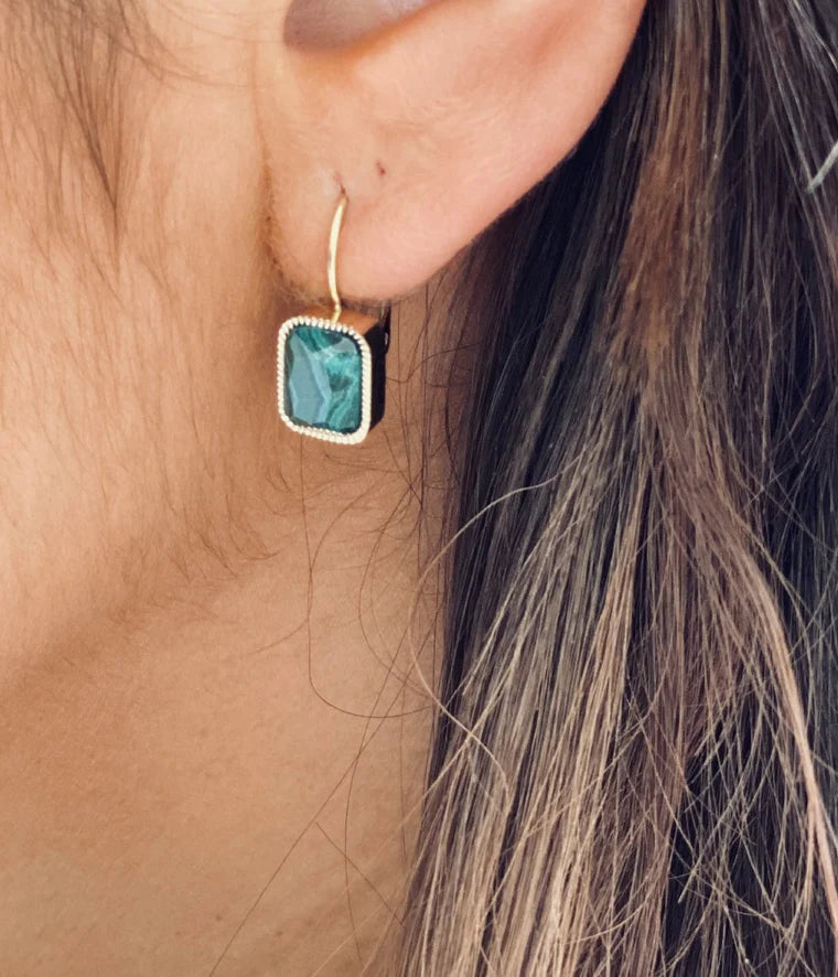 Zag Bijoux Boucles d'Oreilles Véra Onyx Noir_Pixies