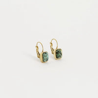 Zag Bijoux Boucles d'Oreilles Véra Turquoise Africaine_Pixies