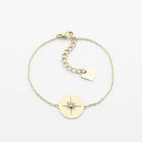 Zag Bijoux - Bracelet Aztèque Acier Doré_pixies bijoux