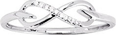 Pixies Bague Infini Or Blanc & Diamants_Pixies