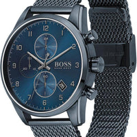 Boss Montre Homme Skymaster Bleue