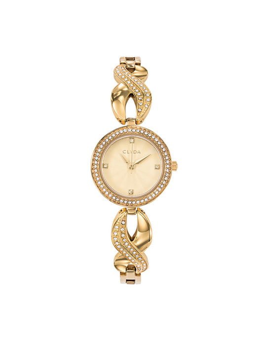 Clyda Montre Jéna Dorée & Strass_Pixies