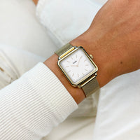 Cluse Montre La Tétragone Dorée_Pixies
