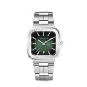 Michel Herbelin - Montre Cap Camarat carrée fond vert 1224B16