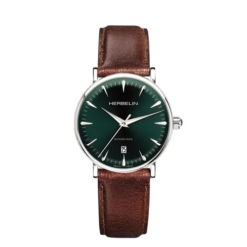 Michel Herbelin - Montre Inspiration Automatic Fond Vert 1647AP16BR