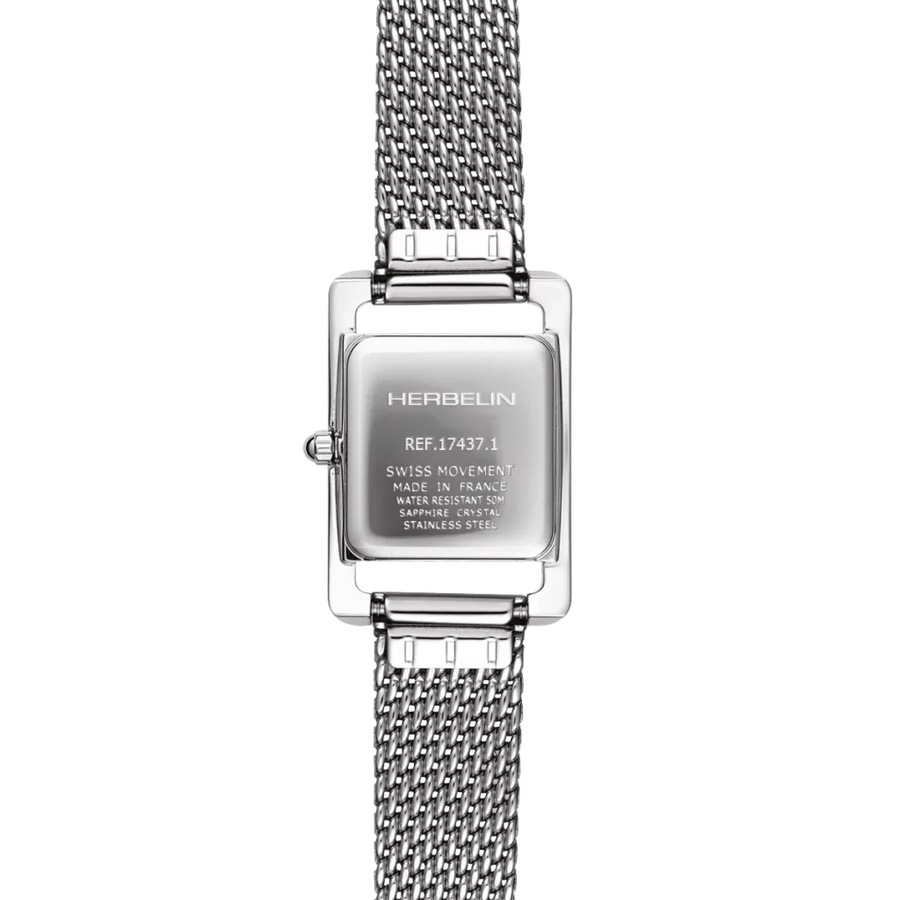 Michel Herbelin - Montre V AVENUE Maille Milanese Argent 17437AP29B