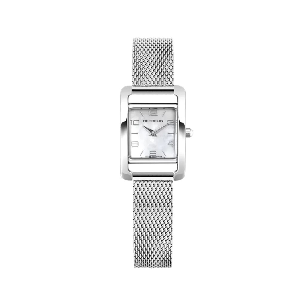 Michel Herbelin - Montre V AVENUE Maille Milanese Argent 17437AP29B