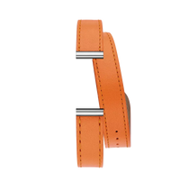 Michel Herbelin - Bracelet de Montre Double Tour Orange