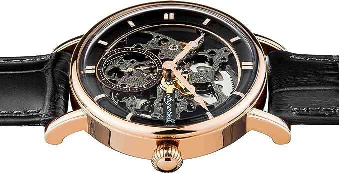 Montre Homme Ingersoll Automatique Noir Cuir