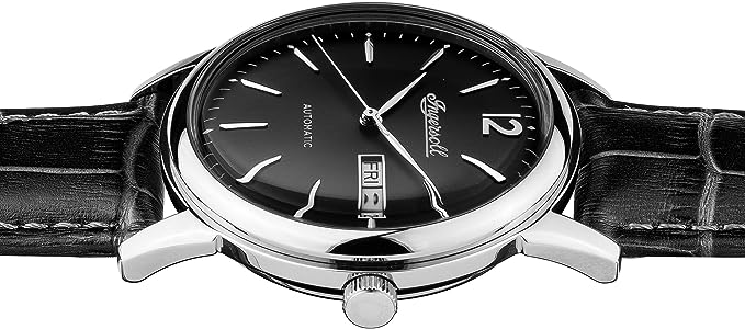 Montre Homme Ingersoll Automatique Cuir Noir