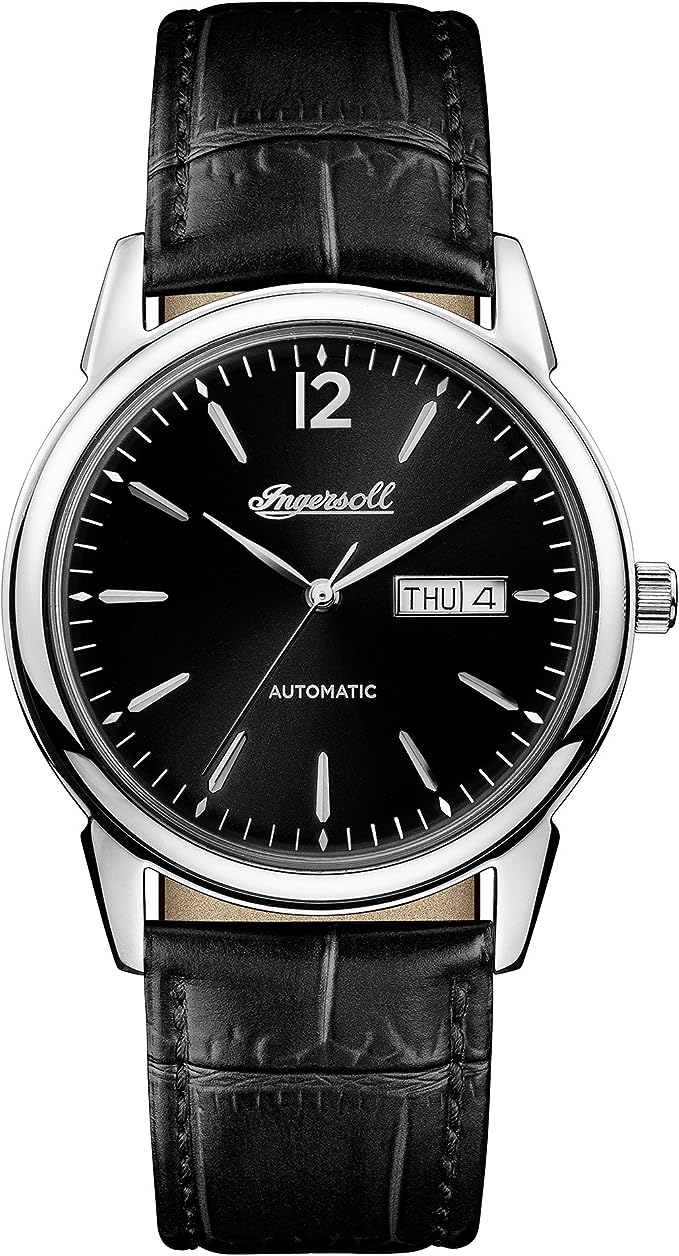 Montre Homme Ingersoll Automatique Cuir Noir