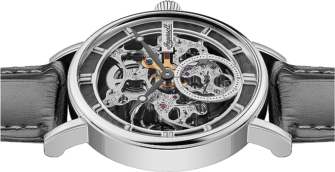 Montre Homme Ingersoll Automatique Noir Cuir