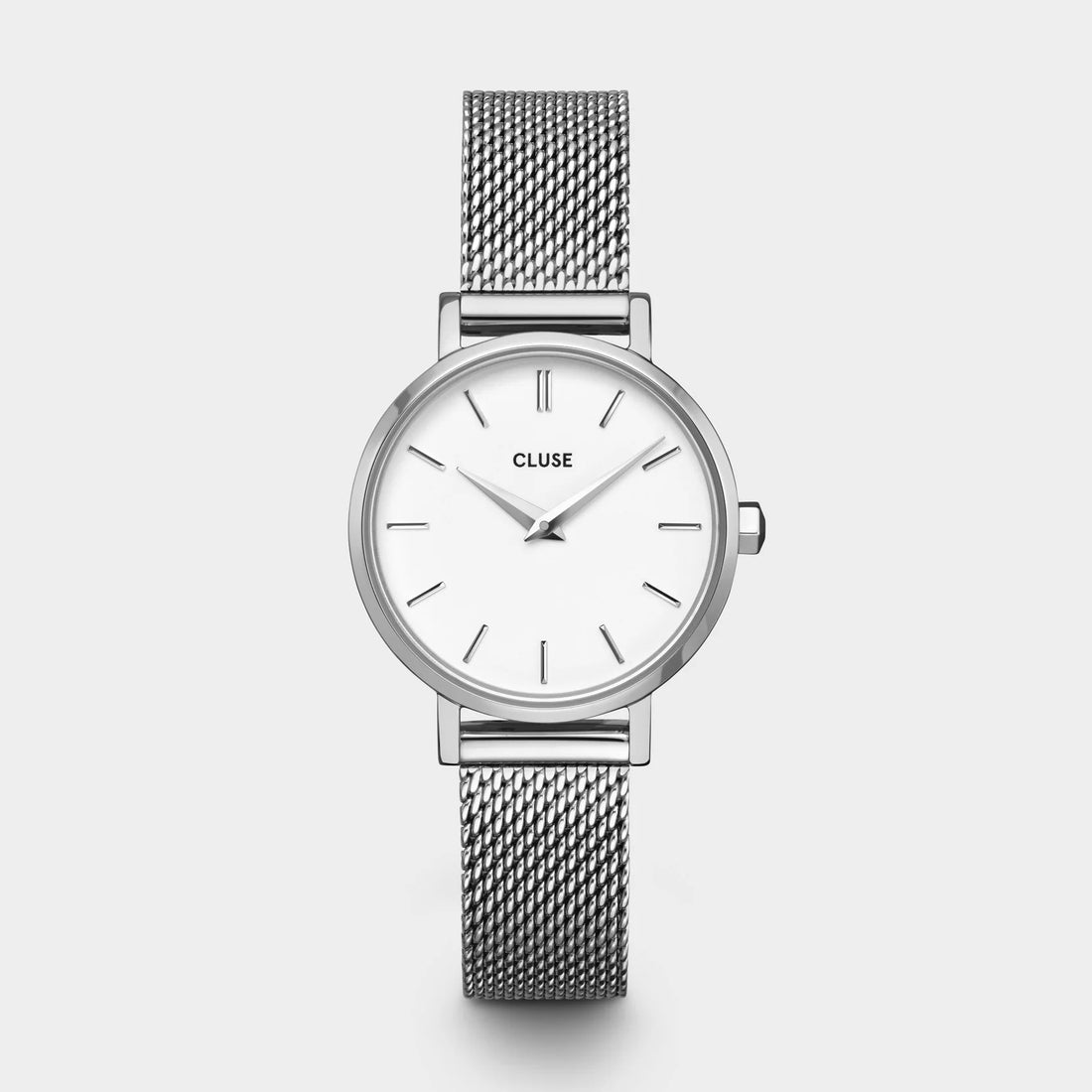 Montre Femme Cluse Boho Chic Petite Mesh White