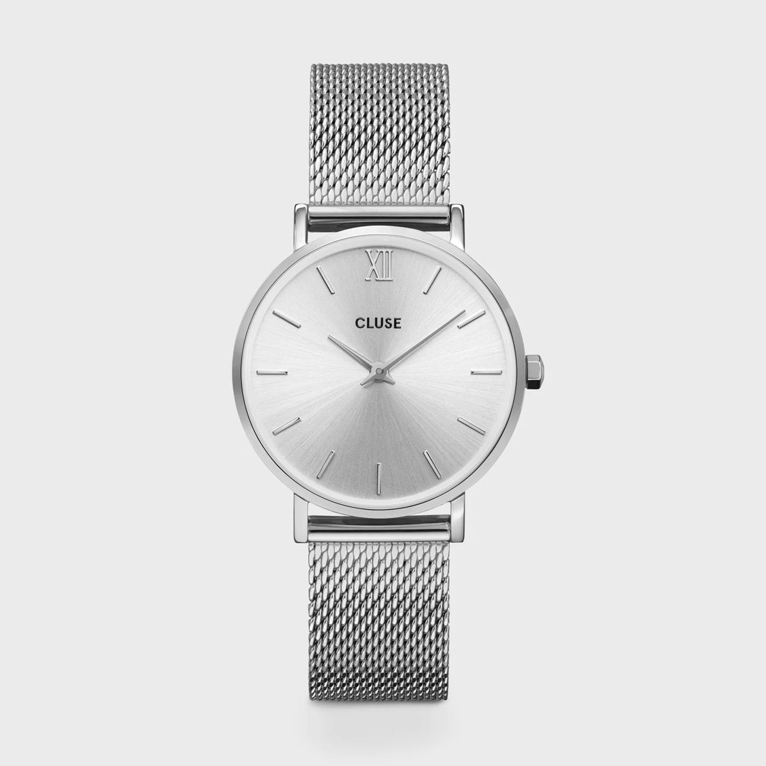 Montre Femme Cluse Minuit Mesh Full Silver