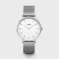 Montre Femme Cluse Boho Chic Mesh White