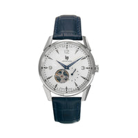 LIP - Montre Homme Himalaya Cuir Bleu Foncé