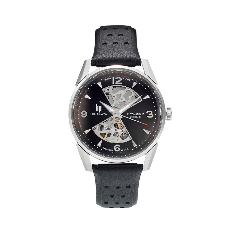 LIP - Montre Homme Himalaya Sablier Noire