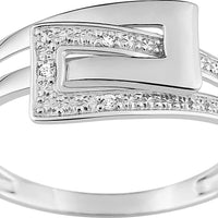 Pixies - White Gold Solitaire Diamond Engagement Ring