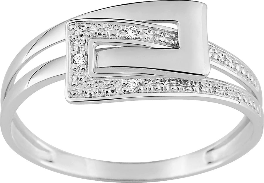 Pixies - White Gold Solitaire Diamond Engagement Ring