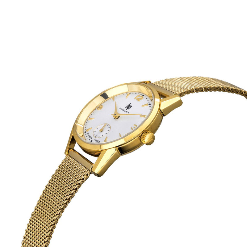 LIP - Montre Femme Himalaya Or et Blanche