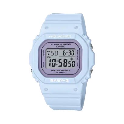 Montre Femme Casio Classic Silicone Bleu Pastel