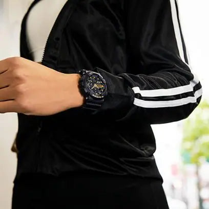 G-Shock Montre Homme Sport Black Or