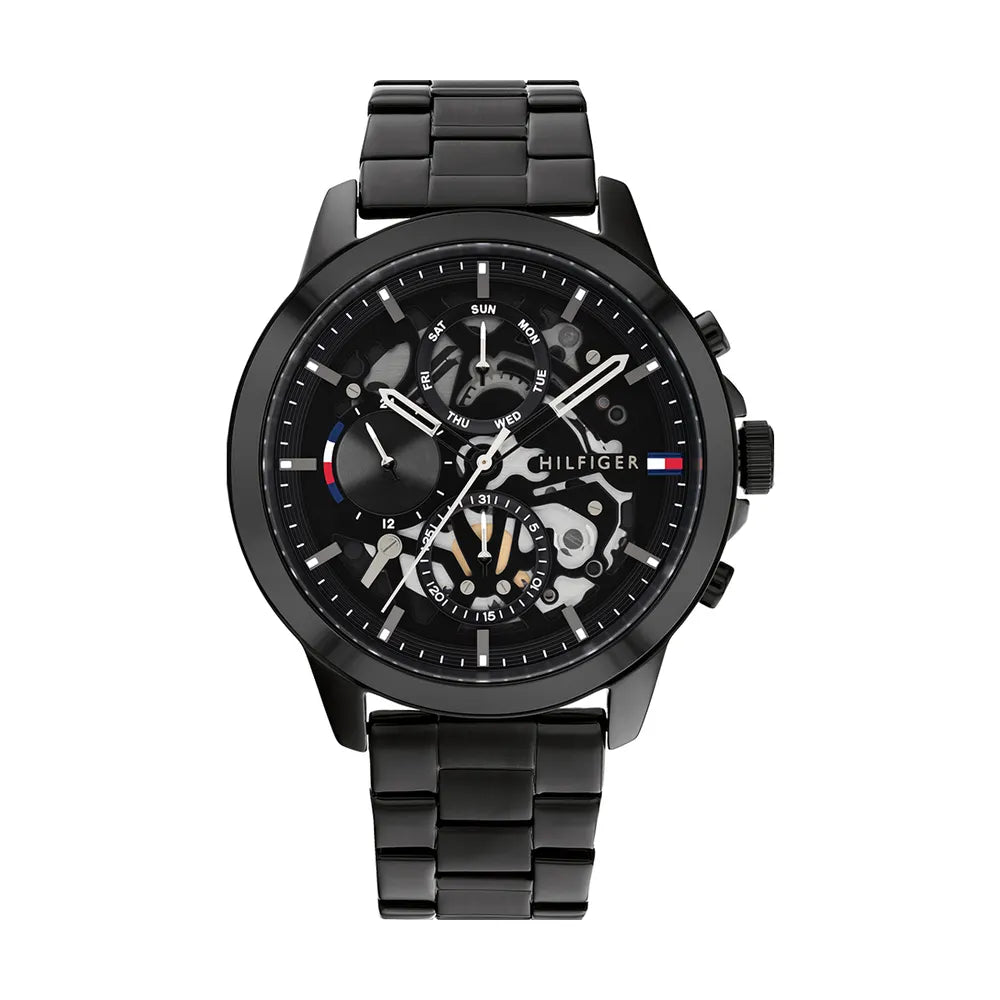 Tommy Hilfiger - Montre Henry Homme Quartz Noire