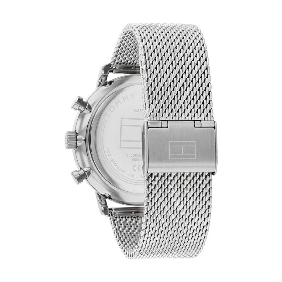 Tommy Hilfiger - Montre Legend Homme Argent et Vert