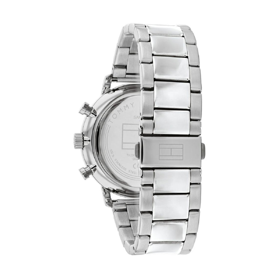 Tommy Hilfiger - Montre Legend Homme Argent et Bleu