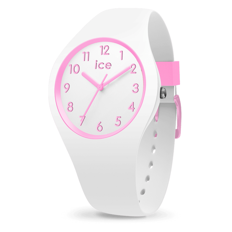 Ice Watch Montre Silicone Blanc & Rose XS_Pixies