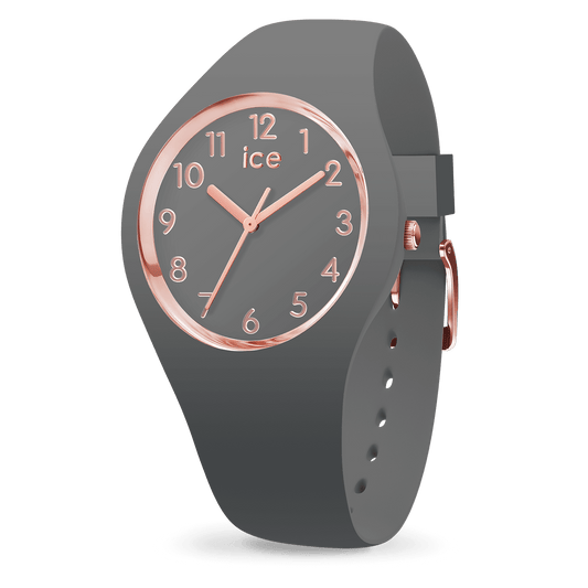 Ice Watch Montre Silicone Gris & Rose Small_Pixies