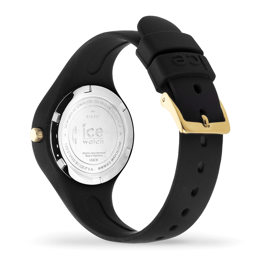 Ice Watch Montre Silicone Noir & Doré Pailleté XS_Pixies