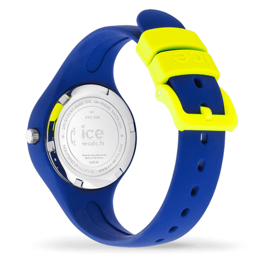 Ice Watch Montre Silicone Bleu & Jaune Small_Pixies