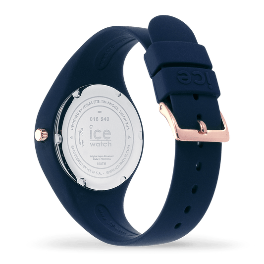 Ice Watch - Montre Silicone Bleu Cadran Nacré Small