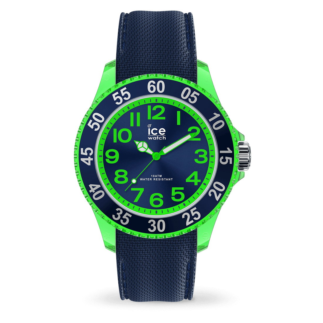 Ice Watch Montre Silicone Bleu & Vert Small_Pixies