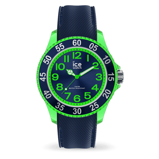 Ice Watch Montre Silicone Bleu & Vert Small_Pixies