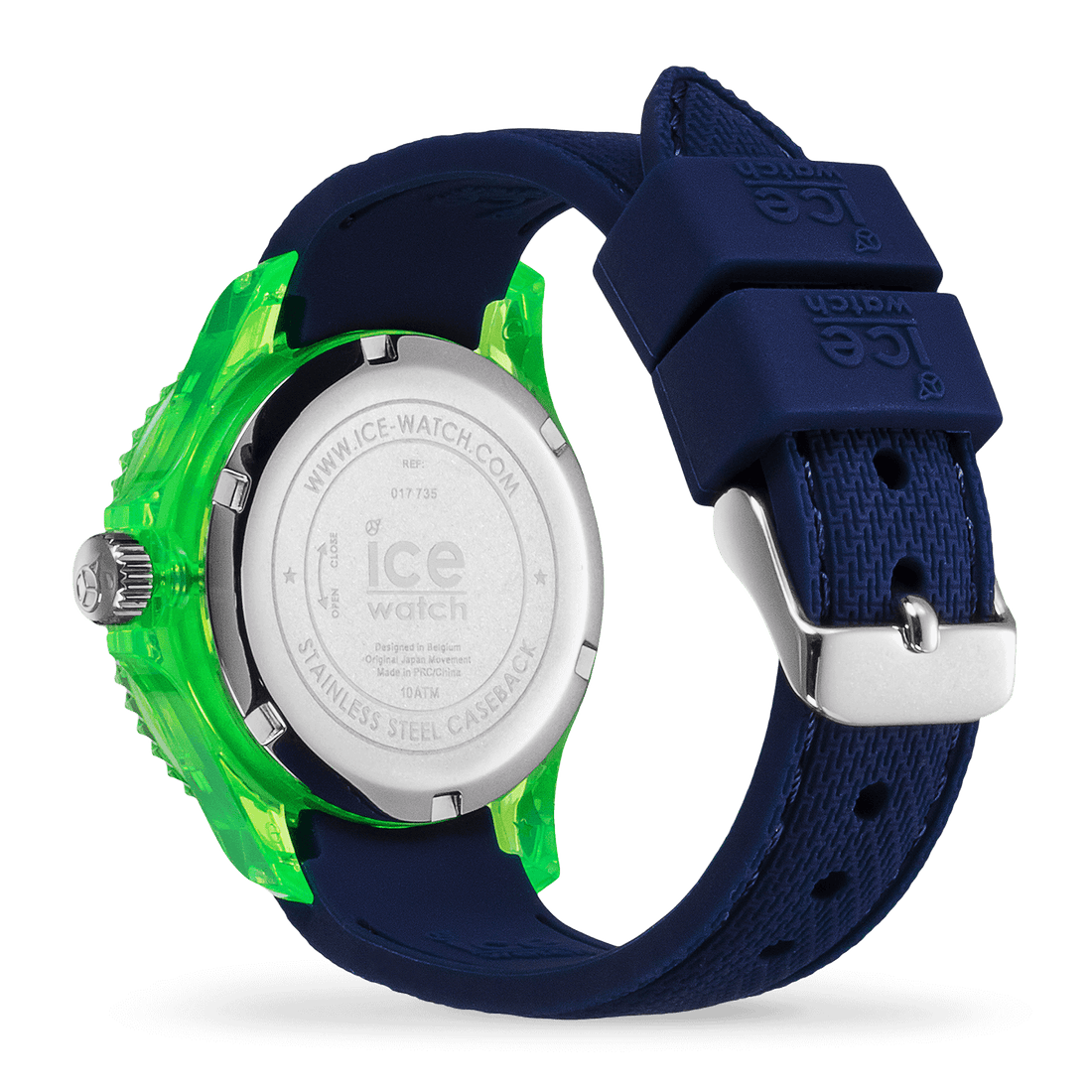 Ice Watch Montre Silicone Bleu & Vert Small_Pixies