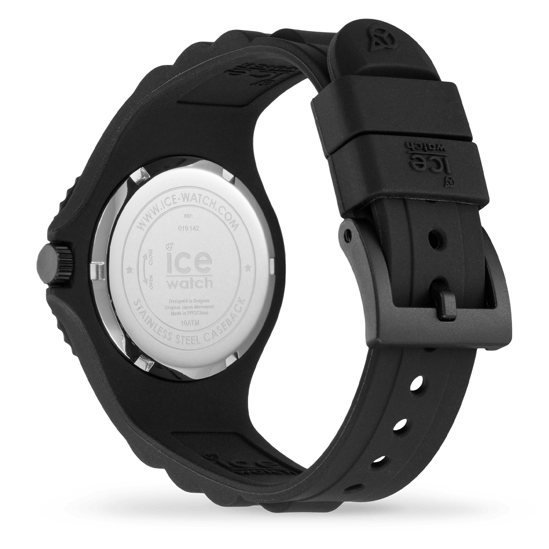 Ice Generation Montre Silicone Noir Medium_Pixies