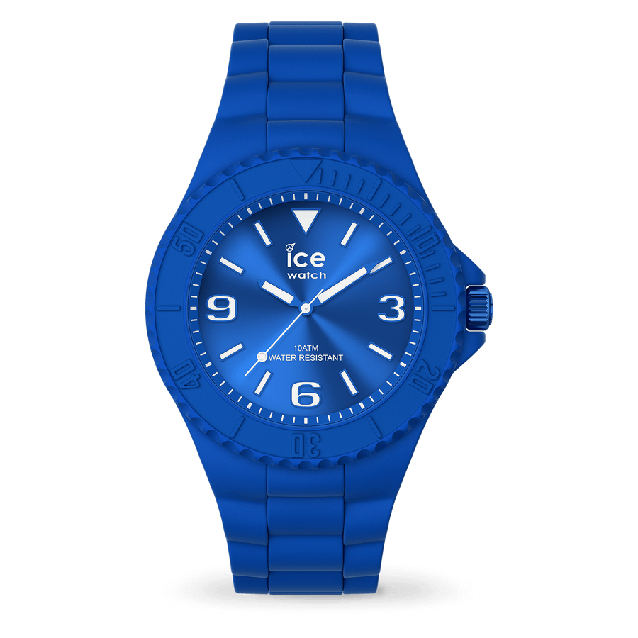 Ice Generation Montre Silicone Bleu Flashy Medium_Pixies