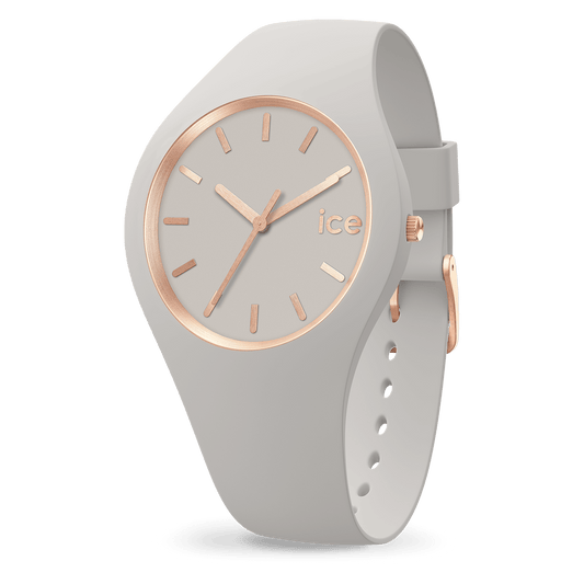 Ice Watch Montre Silicone Gris & Dorée Small_Pixies