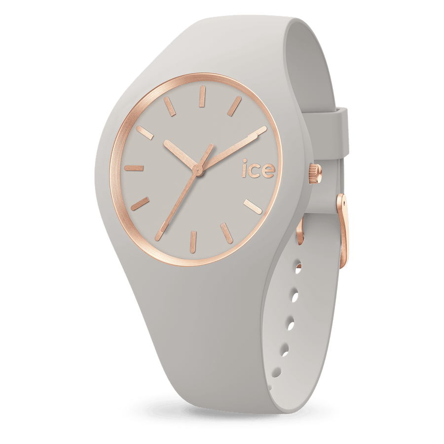 Ice Watch Montre Silicone Gris & Dorée Small_Pixies