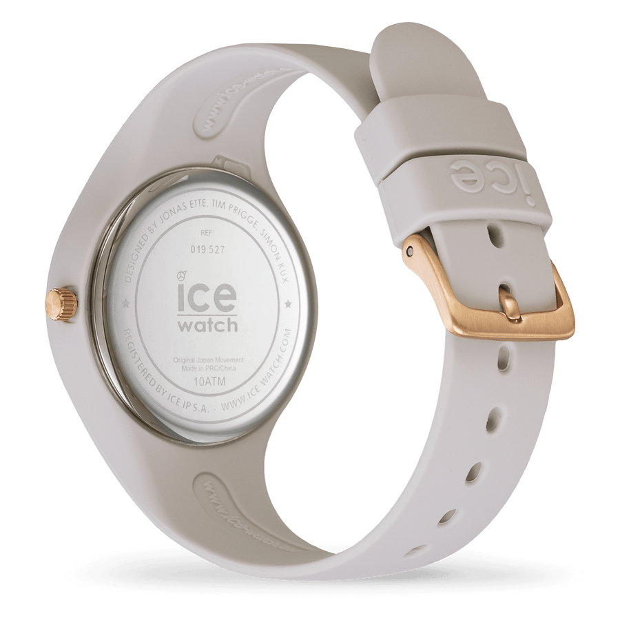 Ice Watch Montre Silicone Gris & Dorée Small_Pixies