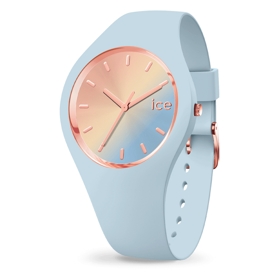 Ice Watch Montre Silicone Bleu Pastel Sunset Small_Pixies