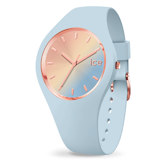 Ice Watch Montre Silicone Bleu Pastel Sunset Small_Pixies